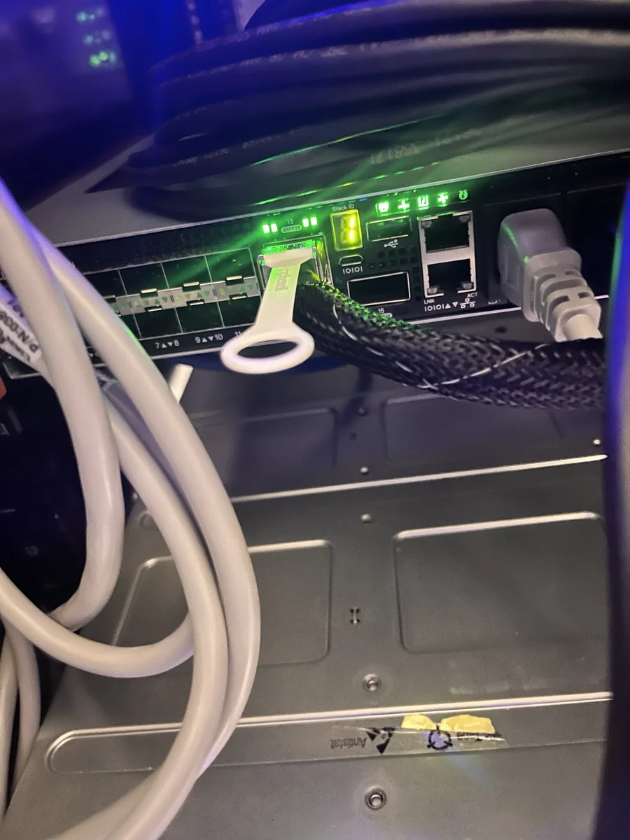 Joshua C. McDonald on site at the Charlotte-area colocation facility